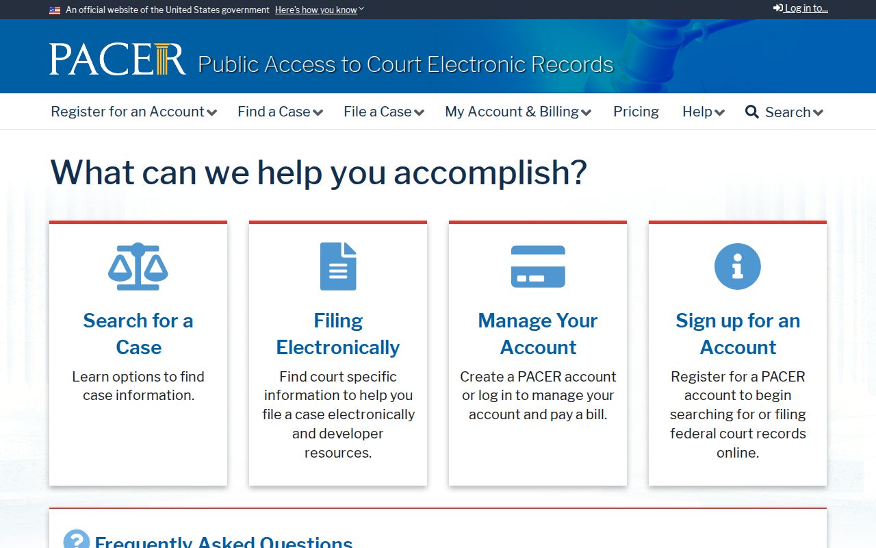 Phillips County criminal court case federal PACER records